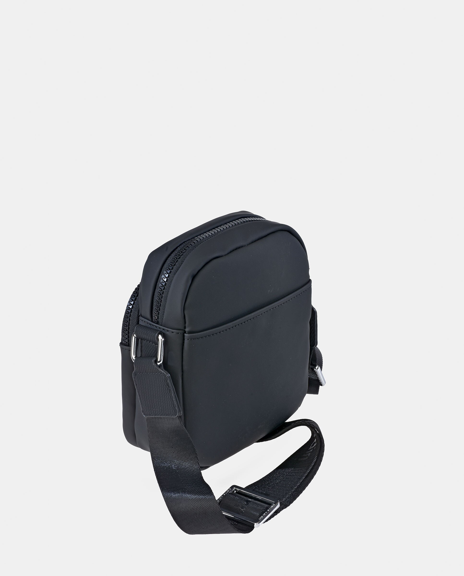 Bolso cruzar P.U de hombre - Pierre Cardin - Negro Negro-3