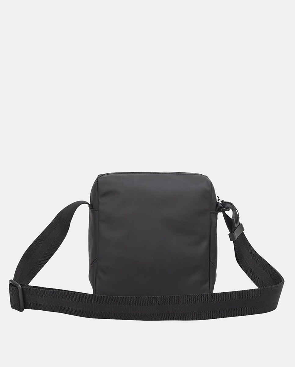Mala a Tiracolo de Nylon Preto-2