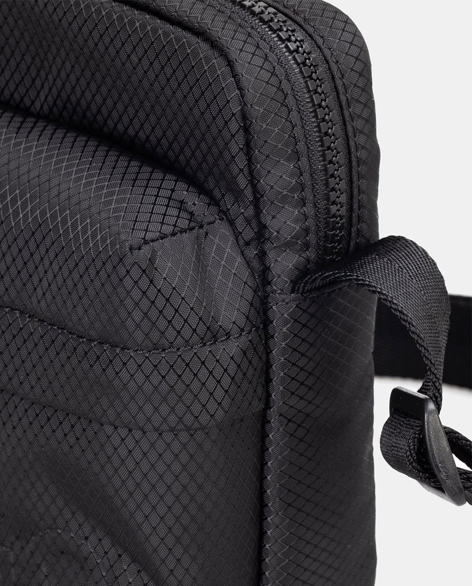 Mala a Tiracolo de Nylon Preto-3