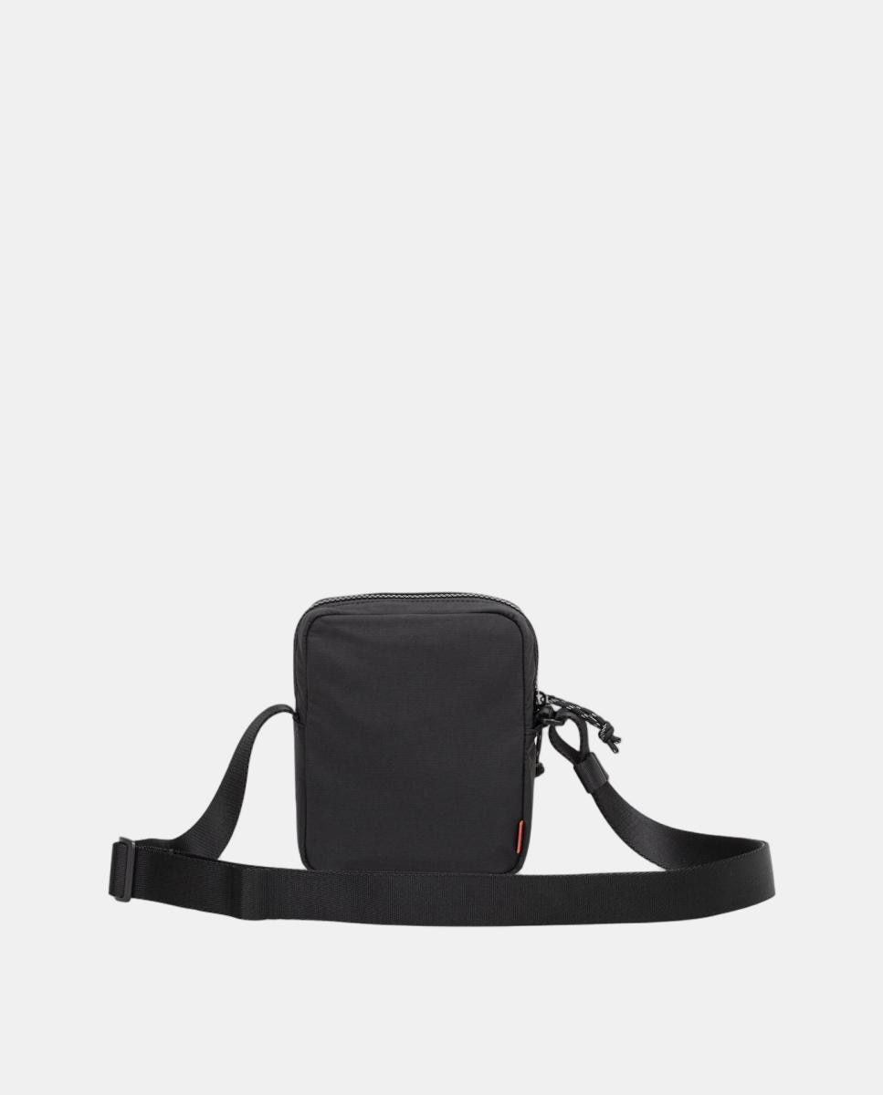 Mala a Tiracolo de Nylon Preto-2
