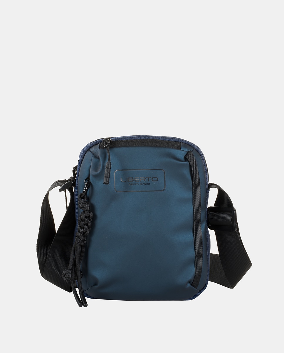 Bandolera pequeña de hombre. - Liberto - Azul marino Azul marino-1