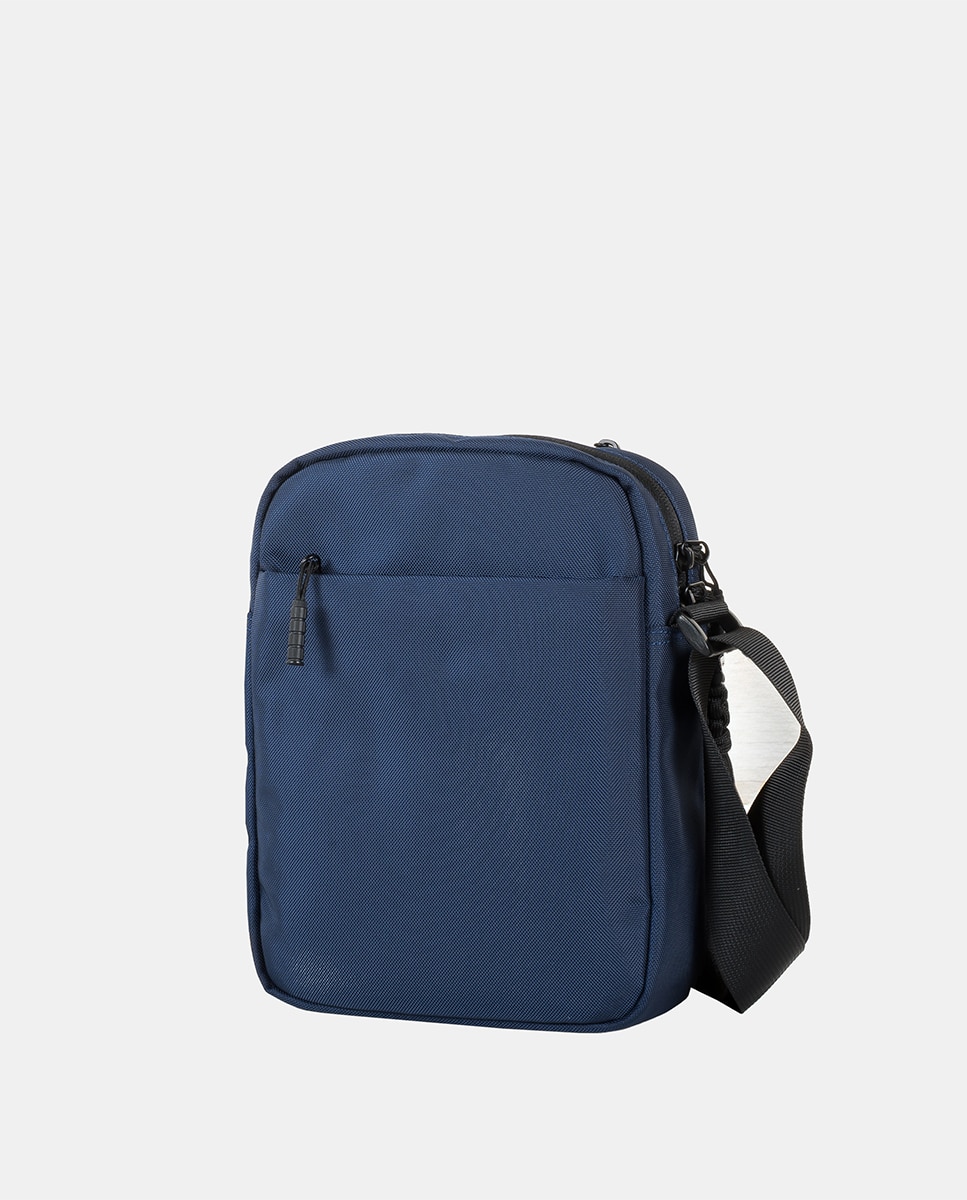 Bandolera grande de hombre. - Liberto - Azul marino Azul marino-3