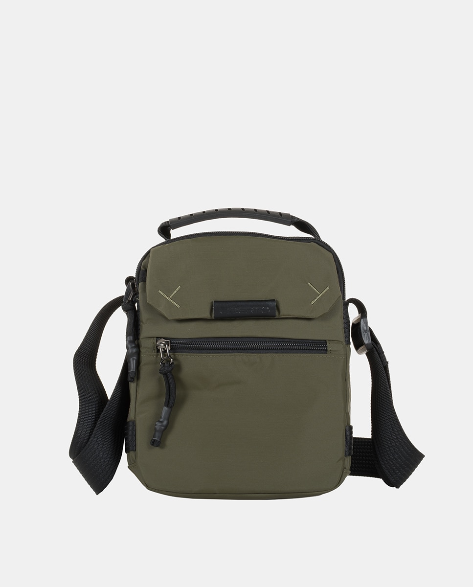 Imagen 0 de Bandolera pequeña de hombre. Verde