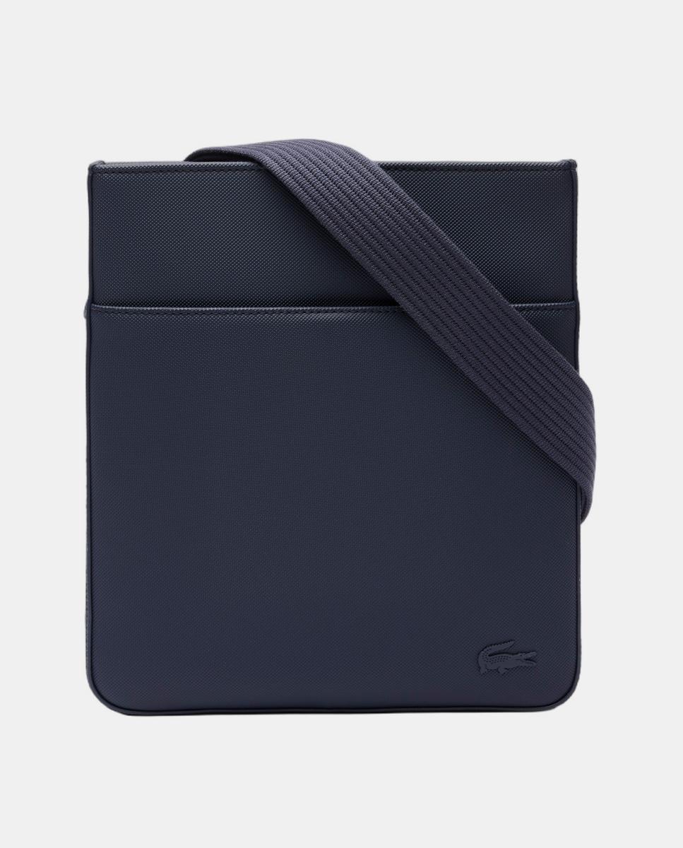 Mala a Tiracolo com Bolsos Interiores e em Material Reciclado - Azul-Marinho Azul-marinho-1