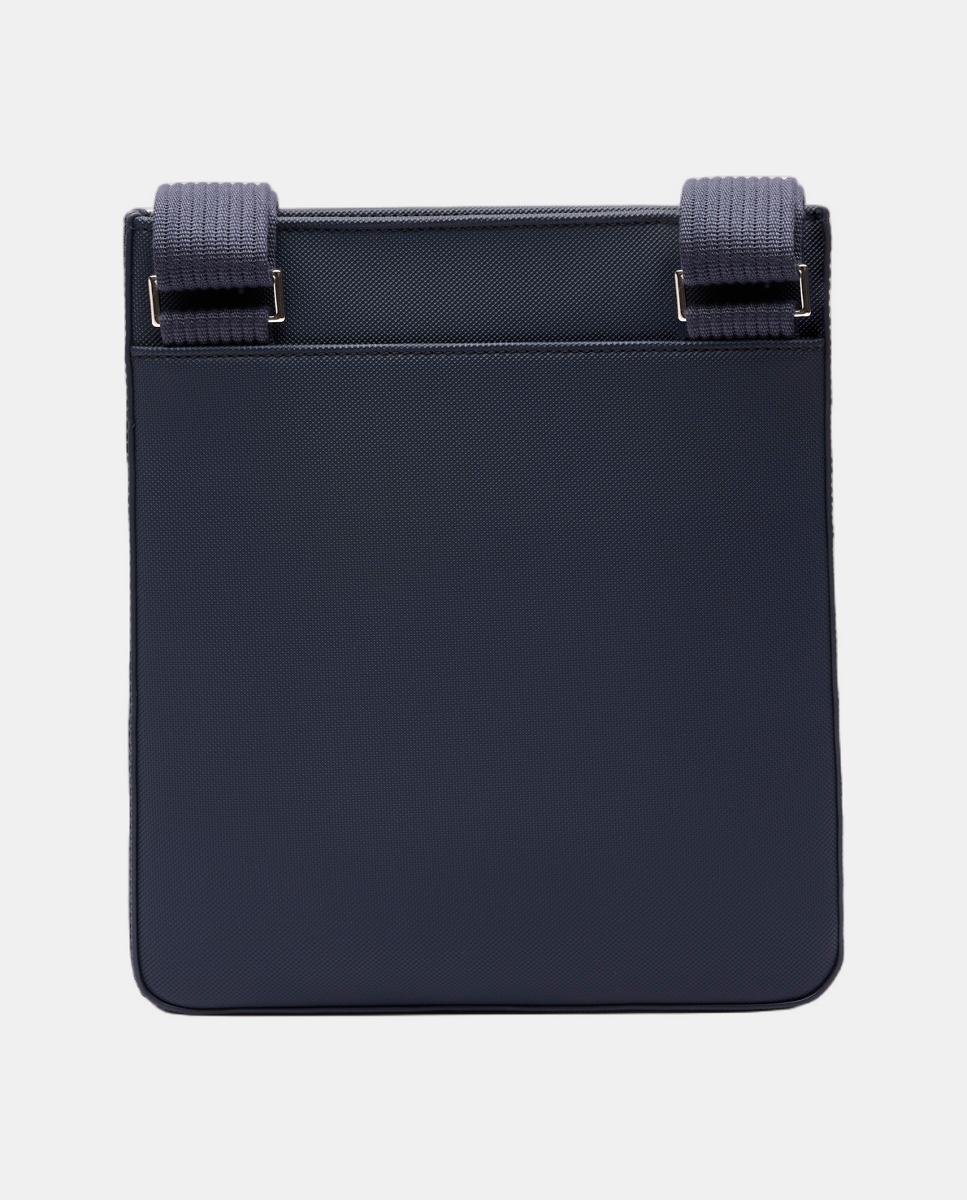 Mala a Tiracolo com Bolsos Interiores e em Material Reciclado - Azul-Marinho Azul-marinho-2