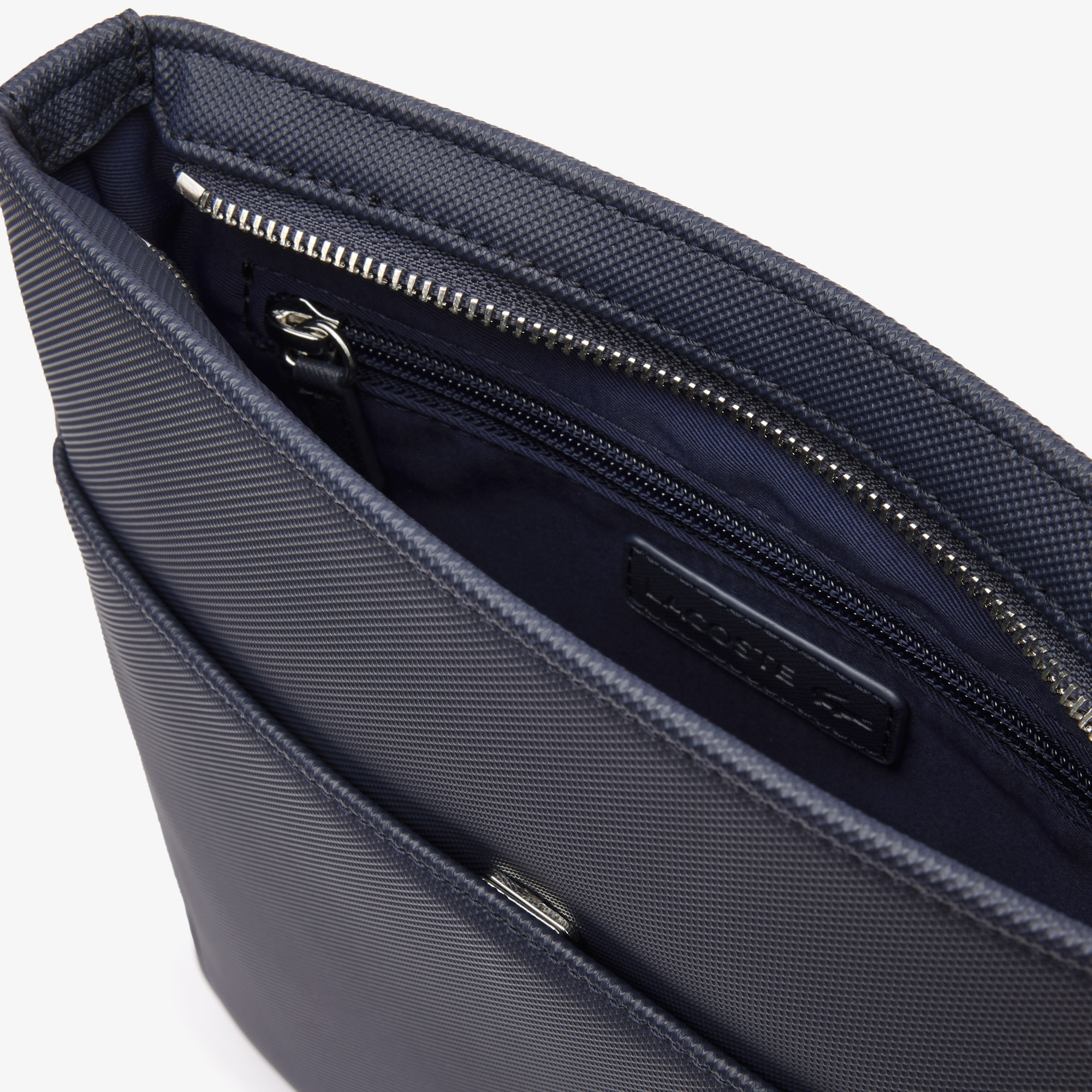 Mala a Tiracolo com Bolsos Interiores e em Material Reciclado - Azul-Marinho Azul-marinho-4