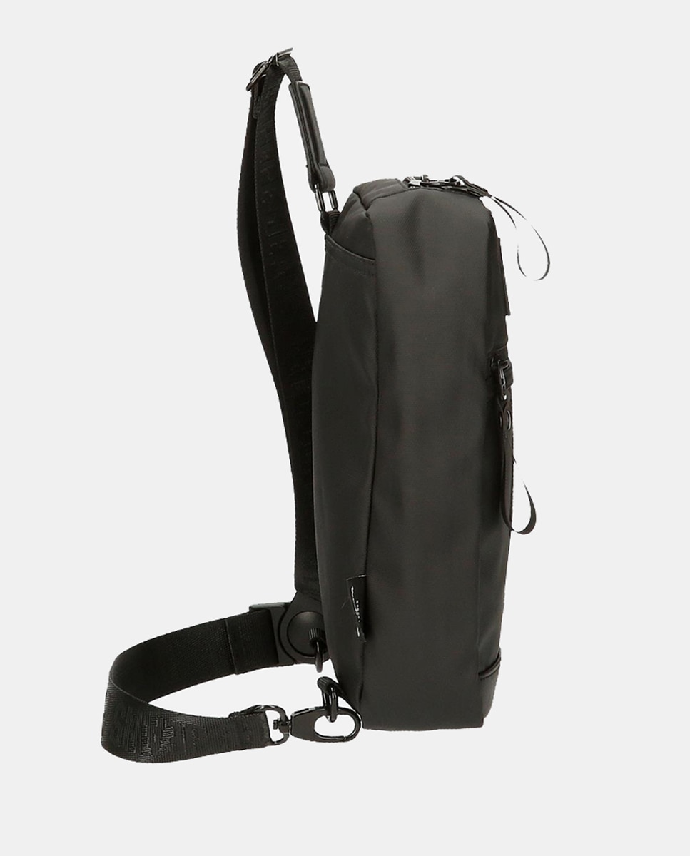 Mala a Tiracolo Tipo Bolsa de Cintura Pjl Hoxton Preto-3