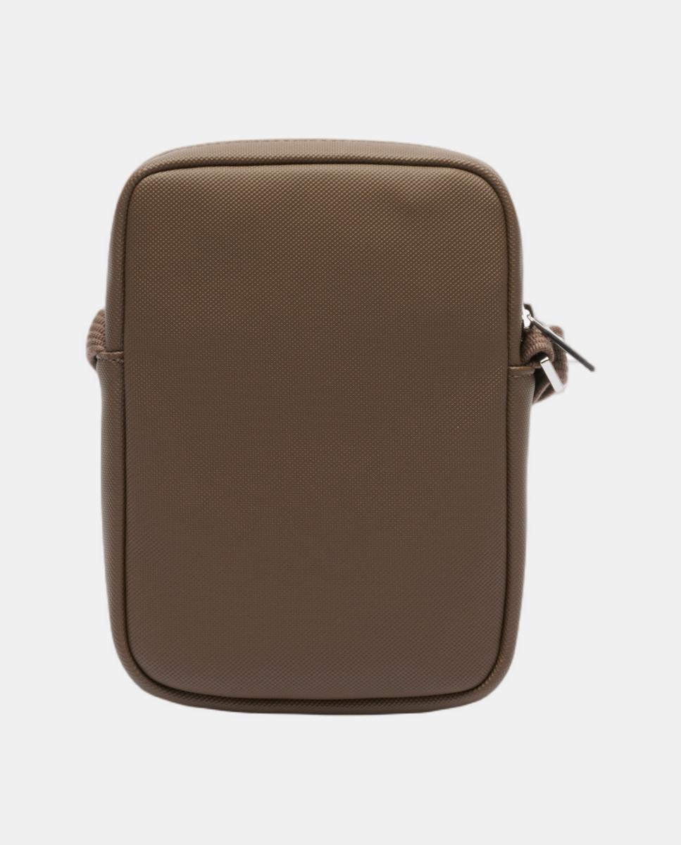 Mala a Tiracolo com Bolsos Interiores - Preto Castanho-4
