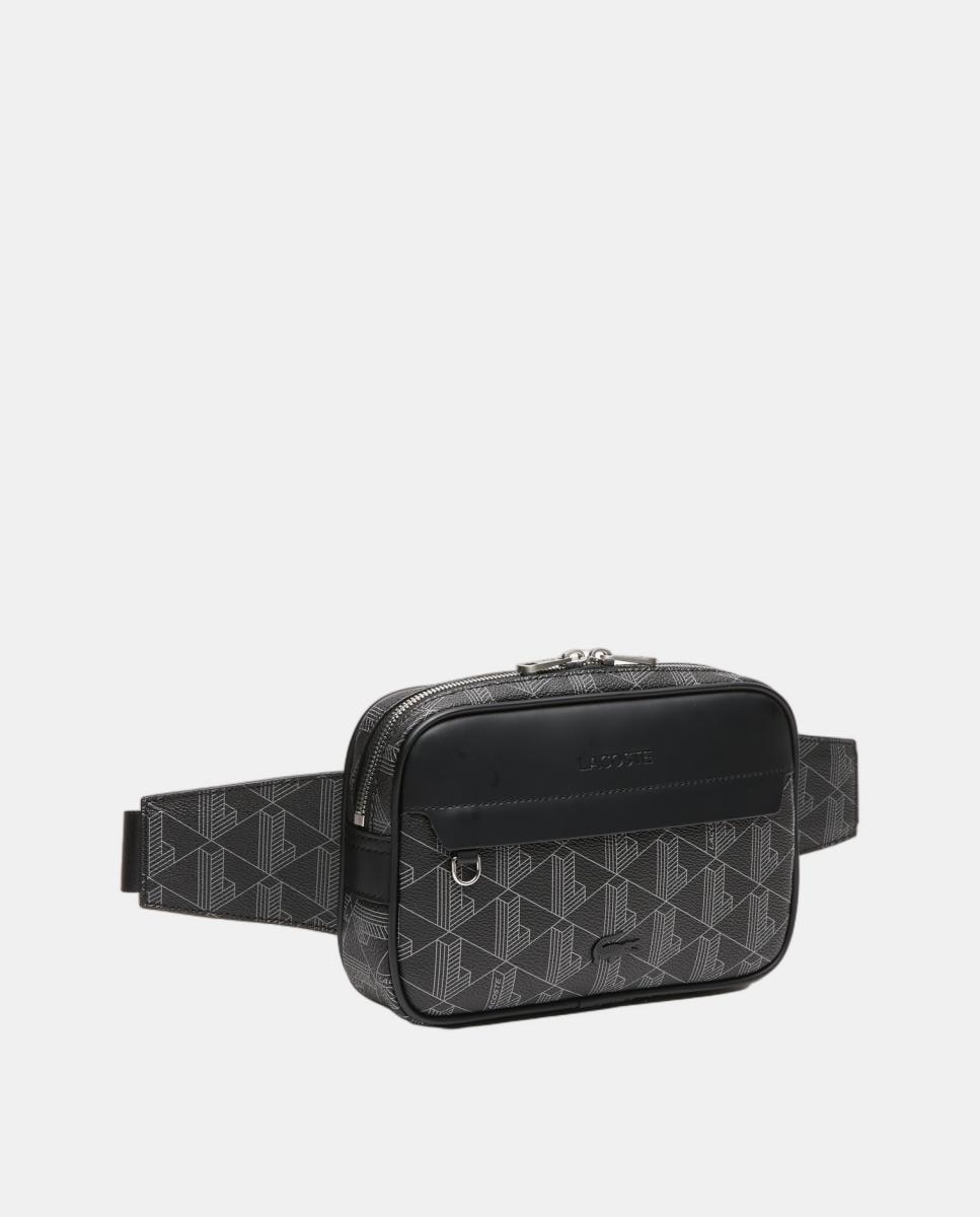Mala Tipo Bolsa de Cintura com Fecho de Correr Preto-3