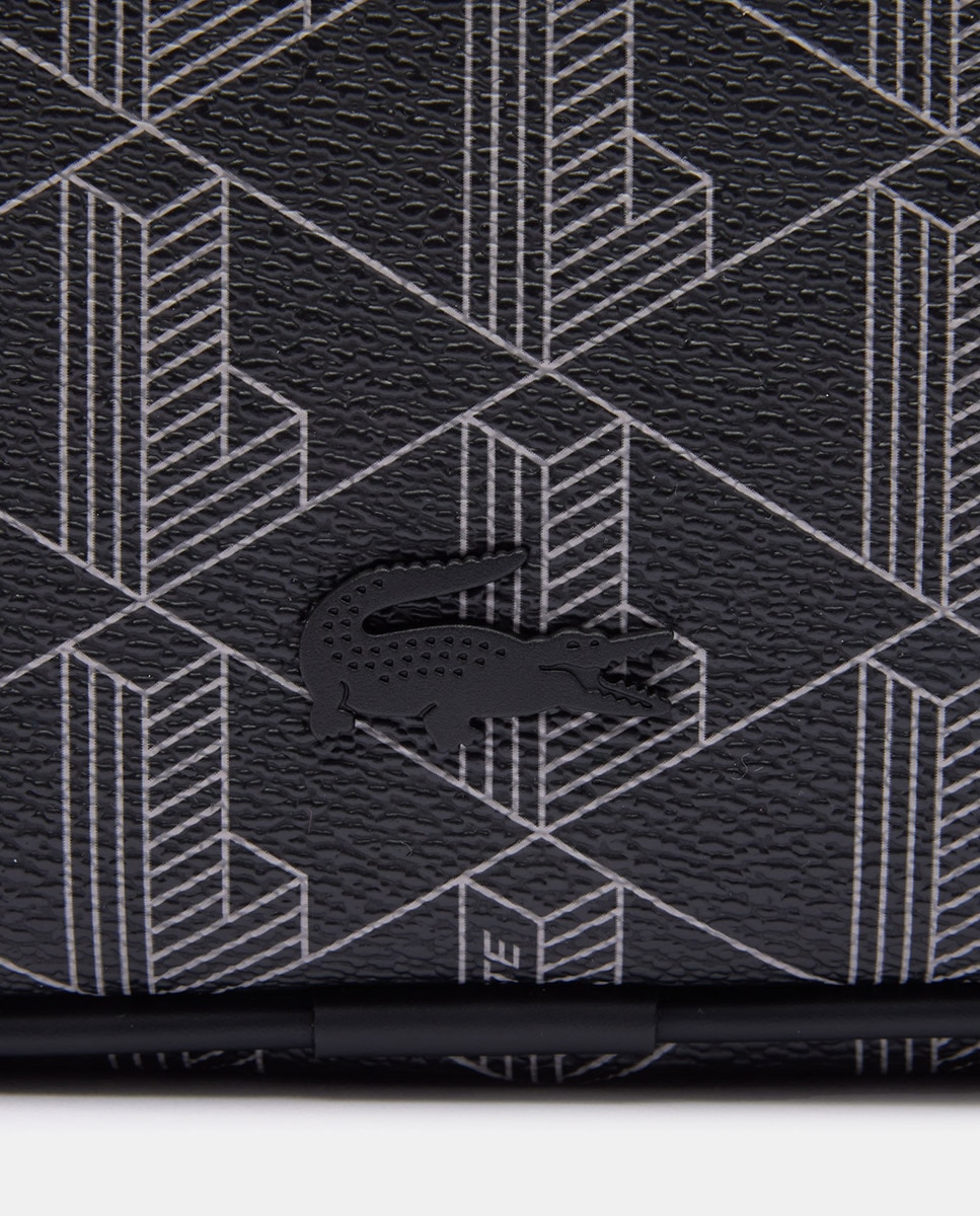 Mala Tipo Bolsa de Cintura com Fecho de Correr Preto-4