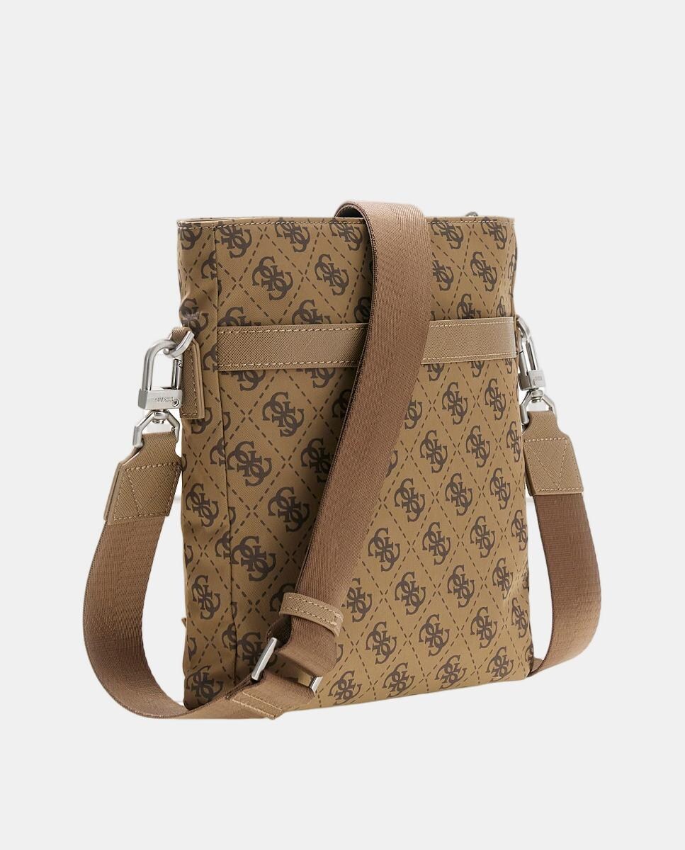 Mala de tiracolo de homem Castanho-2