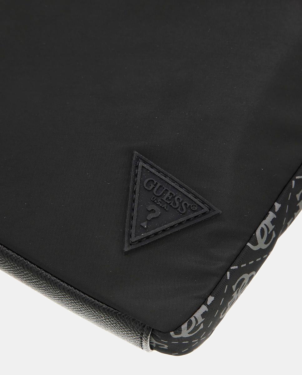 Mala de tiracolo de homem Preto-5