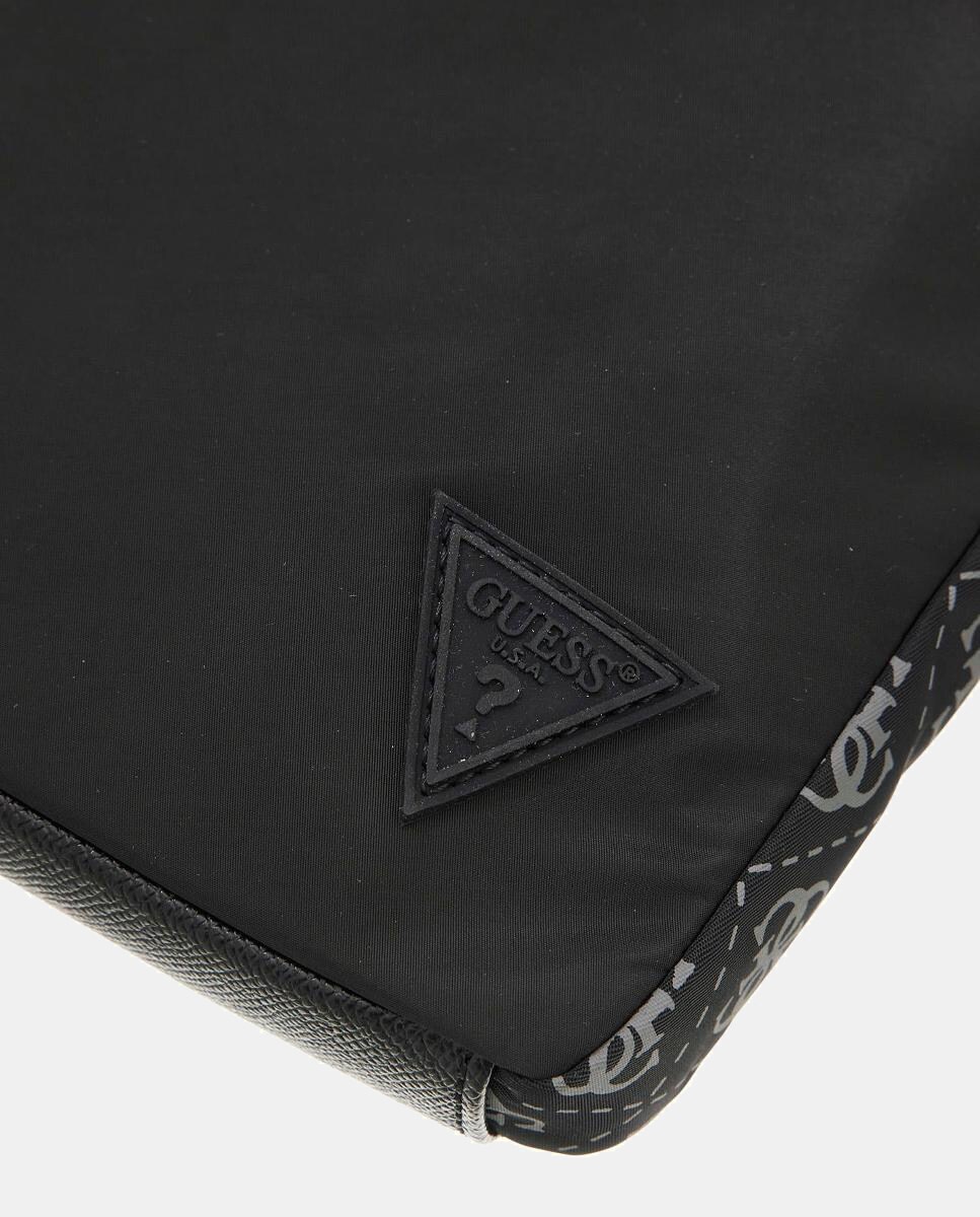 Mala de tiracolo de homem Preto-5