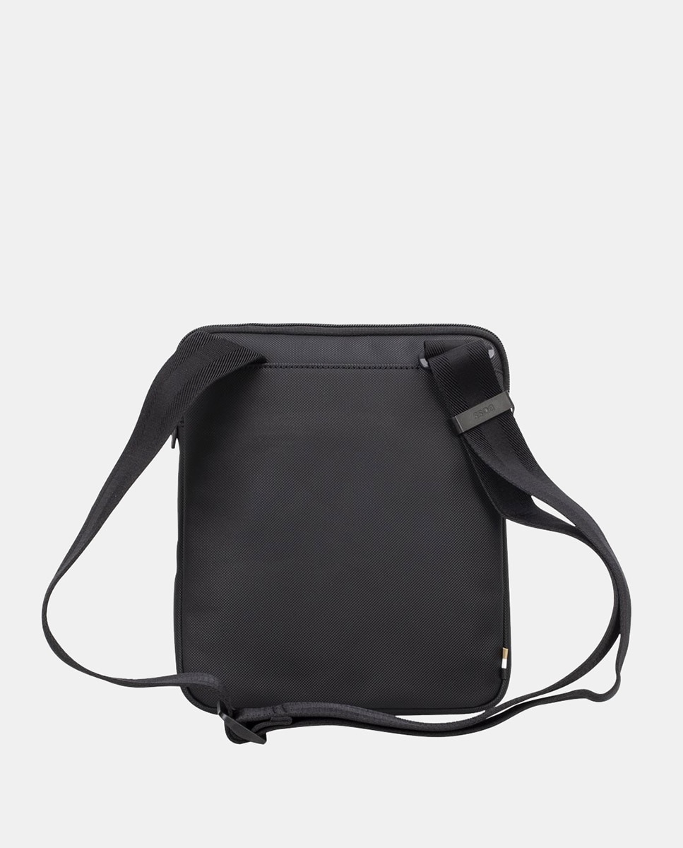 Mala a Tiracolo em Polipele Preto-2