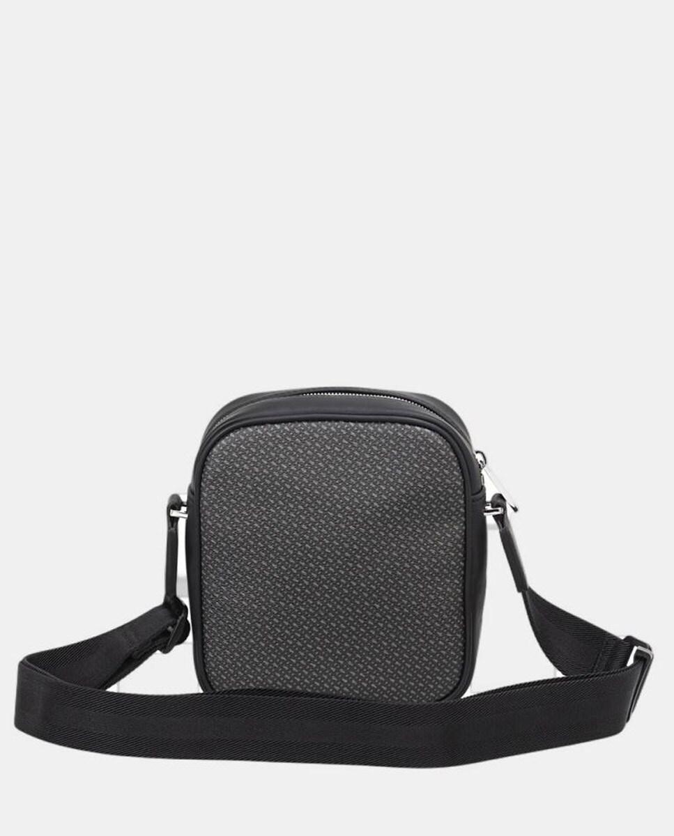 Mala a Tiracolo em Polipele Preto-2