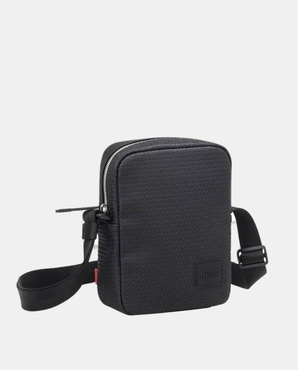 Mala a Tiracolo em Polipele Preto-1