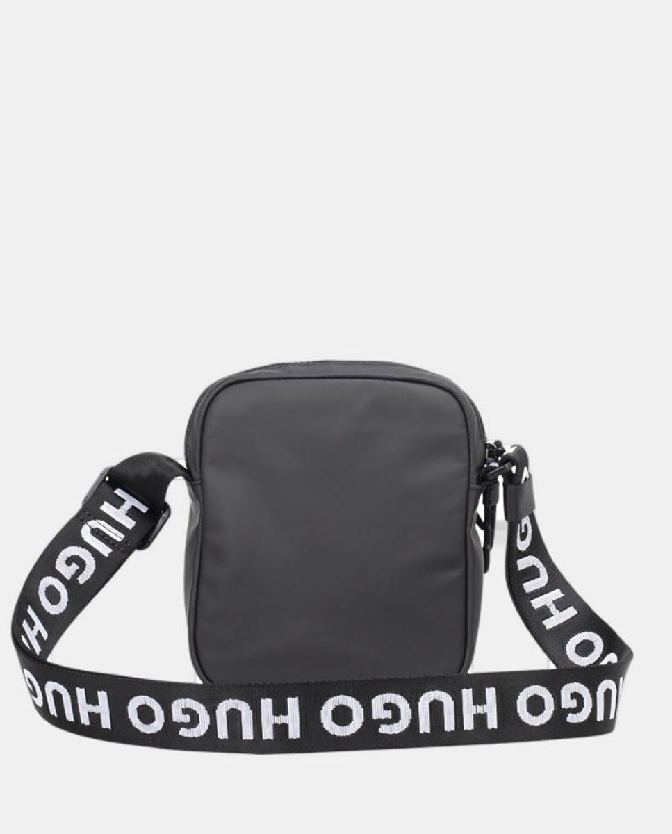 Mala a Tiracolo em Polipele Preto-2