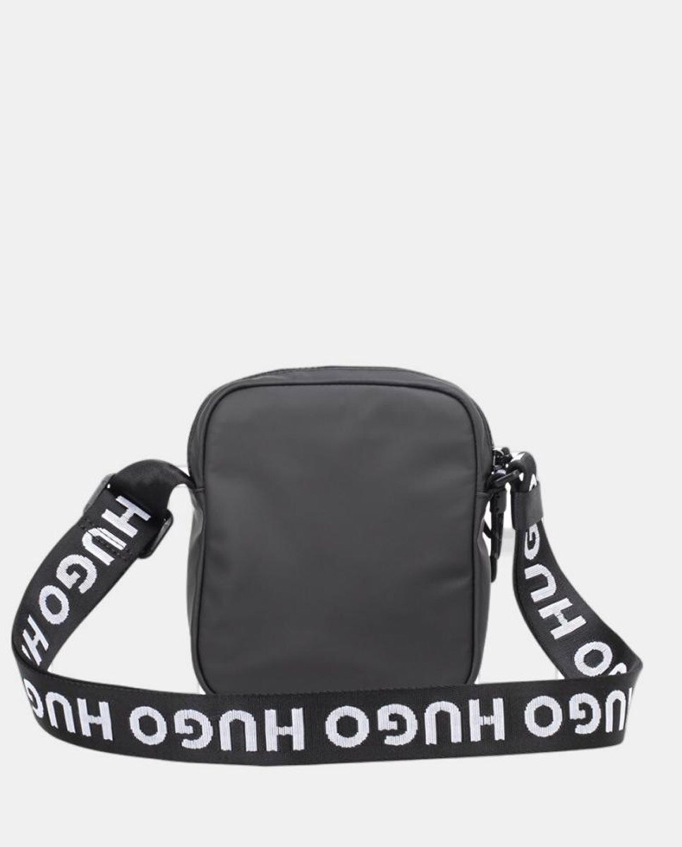 Mala a Tiracolo em Polipele Preto-2