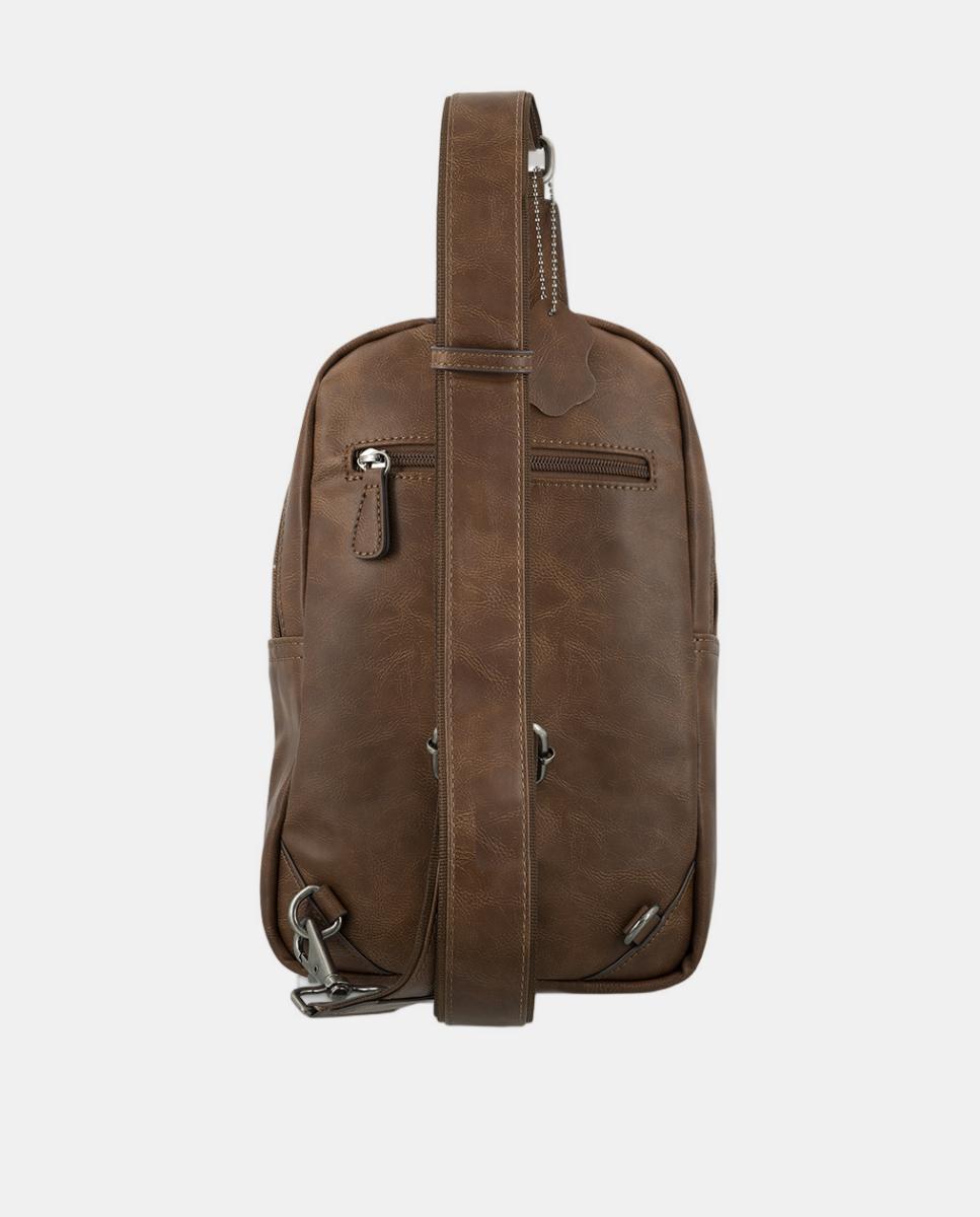 Mochila Repórter Castanho-3