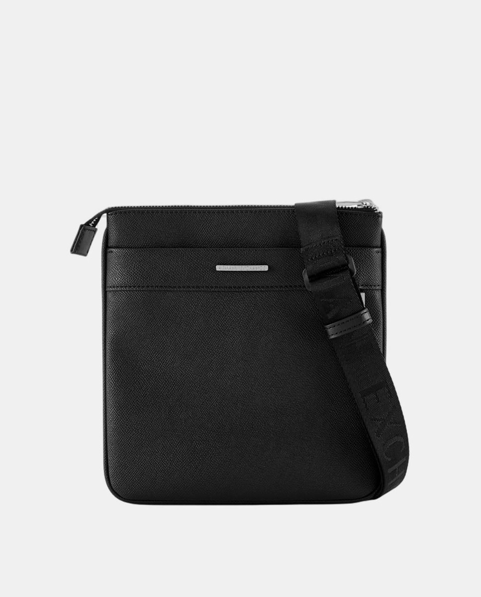 Imagem 0 de Mala a Tiracolo com Bolso Grande, Correia Ajustável e Logótipo à Frente