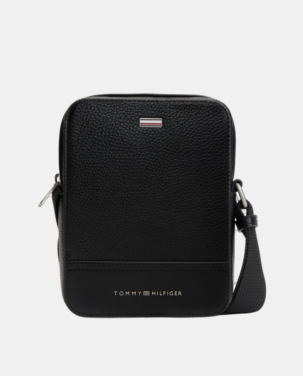 Imagen 0 de Bandolera estilo mini reporter de hombre. Negro