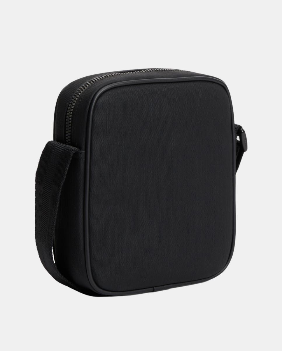 Mala a Tiracolo Estilo Mini Repórter Preto-3