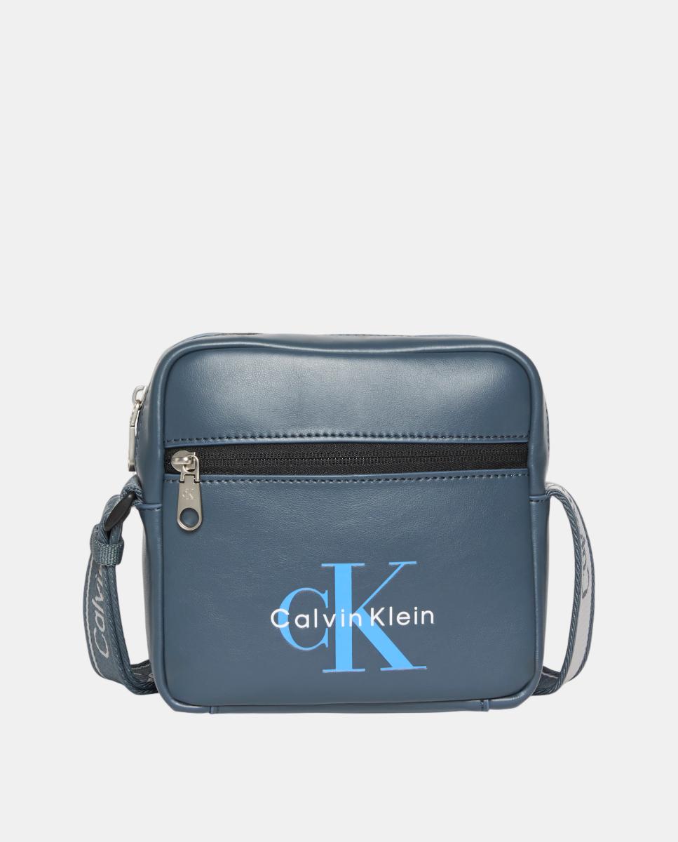 Bandolera de hombre con logo CK - Calvin Klein - Azul Azul-1