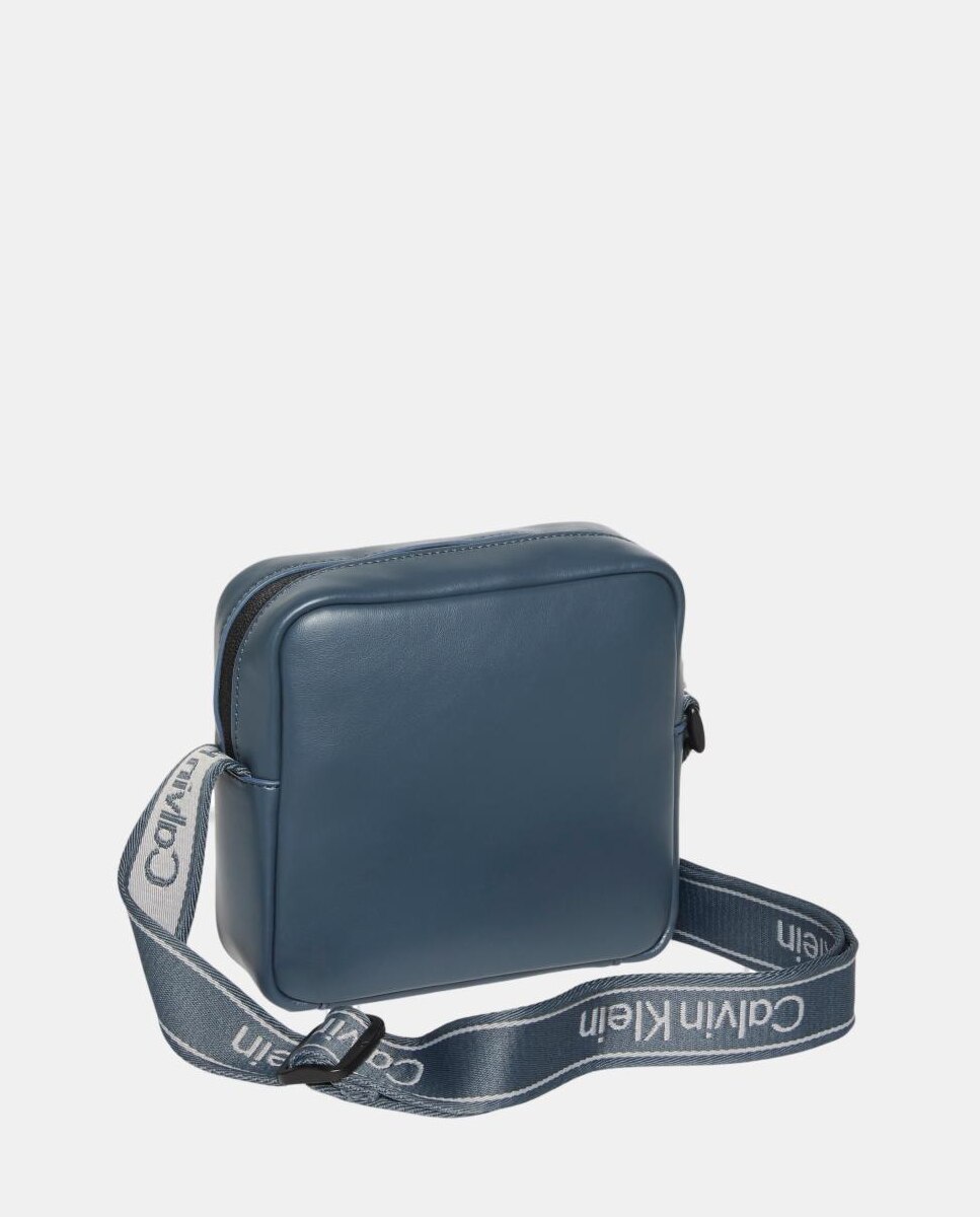 Bandolera de hombre con logo CK - Calvin Klein - Azul Azul-3