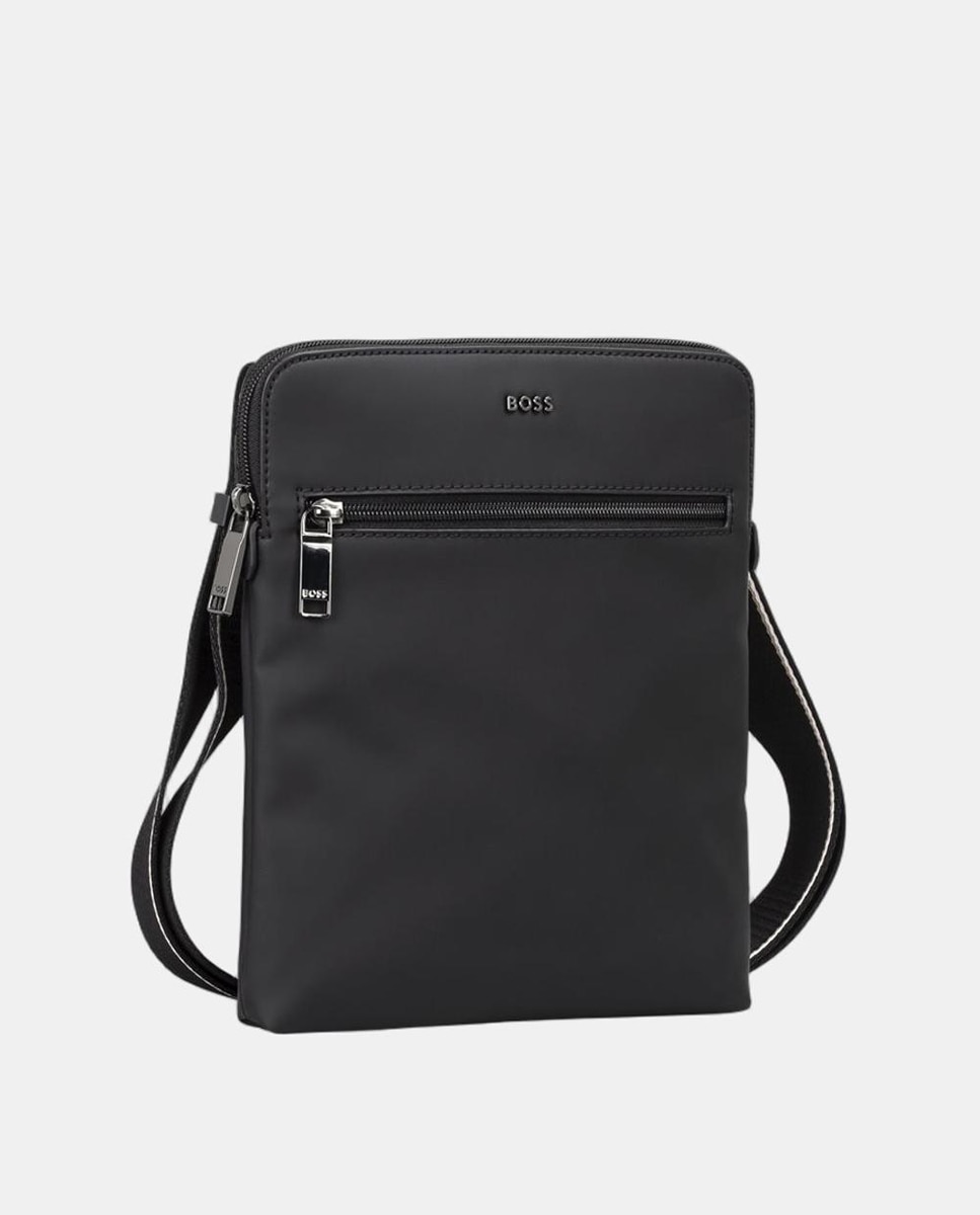 Imagen 0 de Bandolera con bolsillo frontal Negro