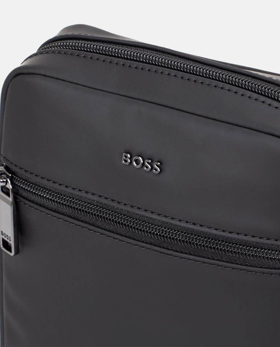 Bandolera con bolsillo frontal - Boss - Negro Negro-3