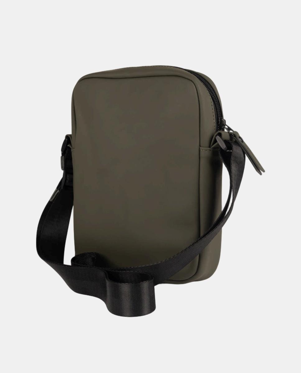 Imagen 2 de Bolso bandolera Hush Crossbody, negro y resistente, para hombre. - Munich - Kaki Kaki