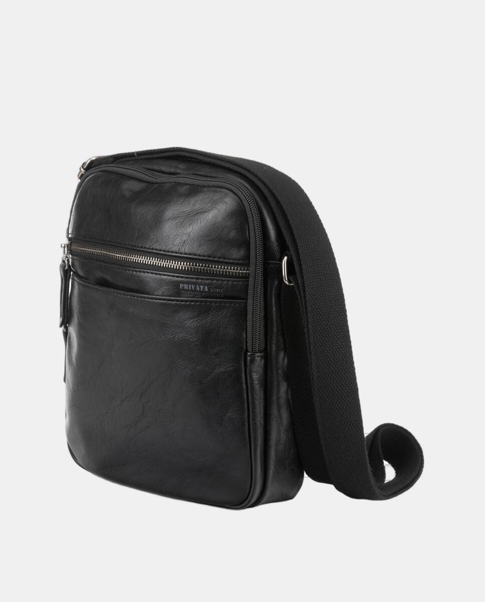 Mala a Tiracolo com Alça Ajustável Preto-3