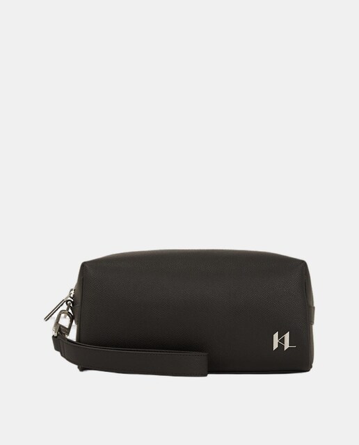 Imagem 0 de Nécessaire em Pele com Logótipo de Monograma e Fecho de Correr