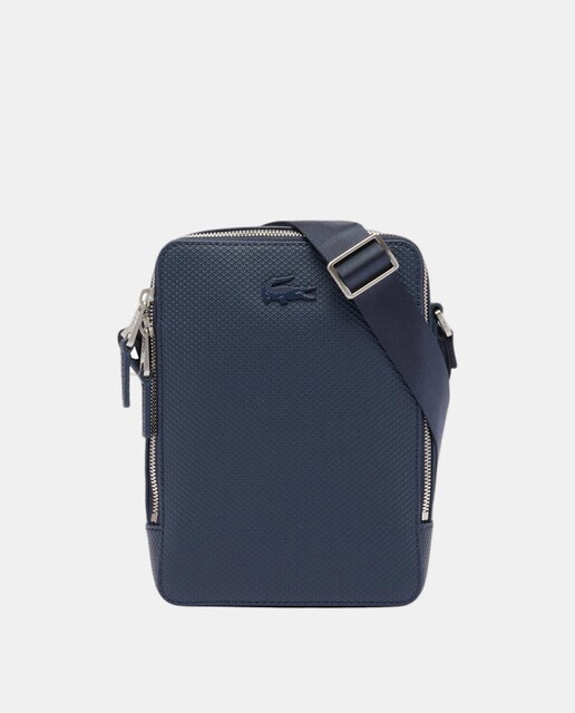 Imagem 0 de Mala de Ombro em Pele com Efeito Piqué