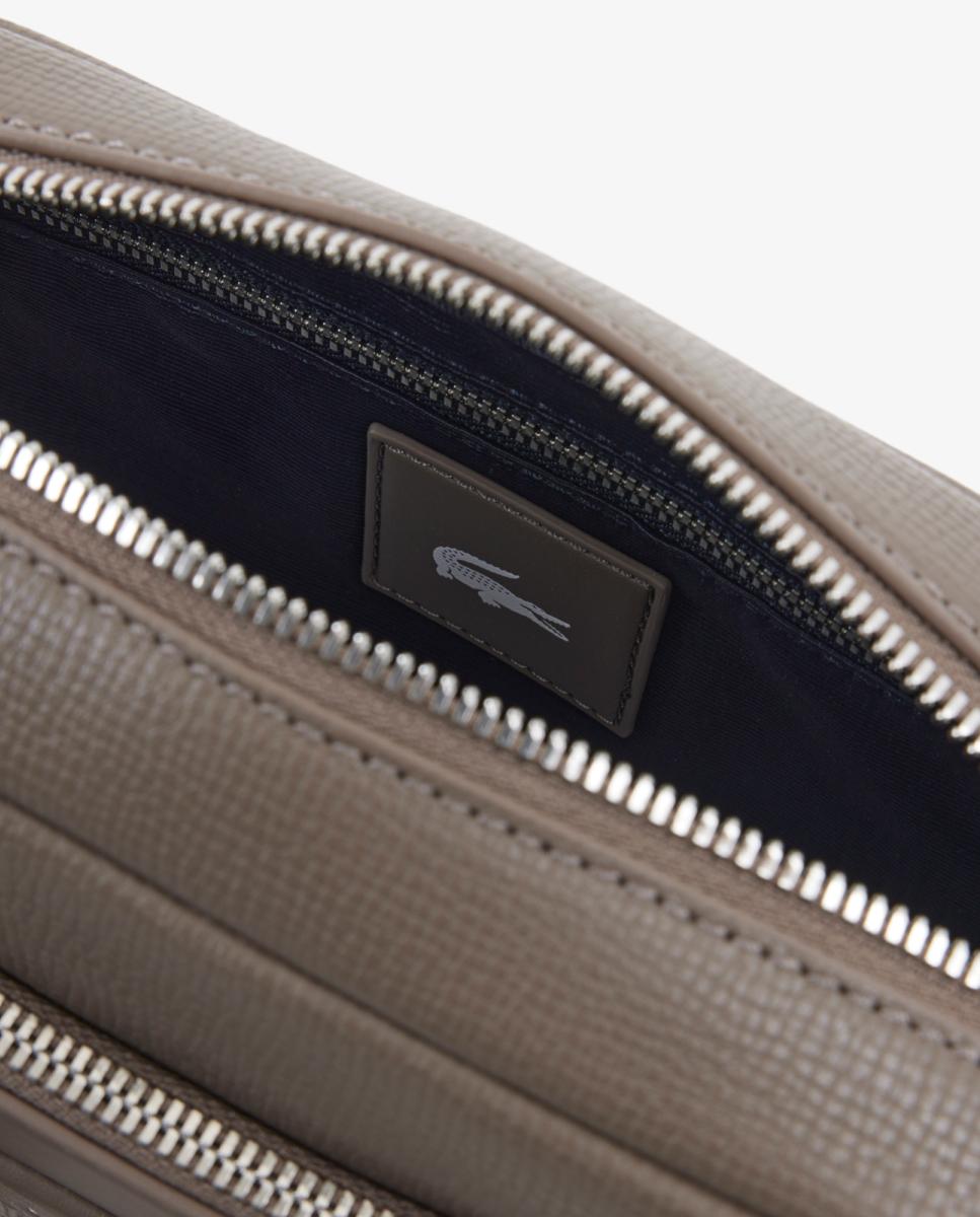 Mala a Tiracolo em Pele Ossian Castanho-4