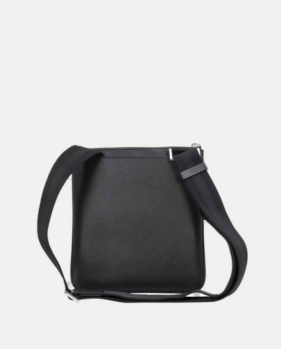 Mala a Tiracolo em Pele Preto-2