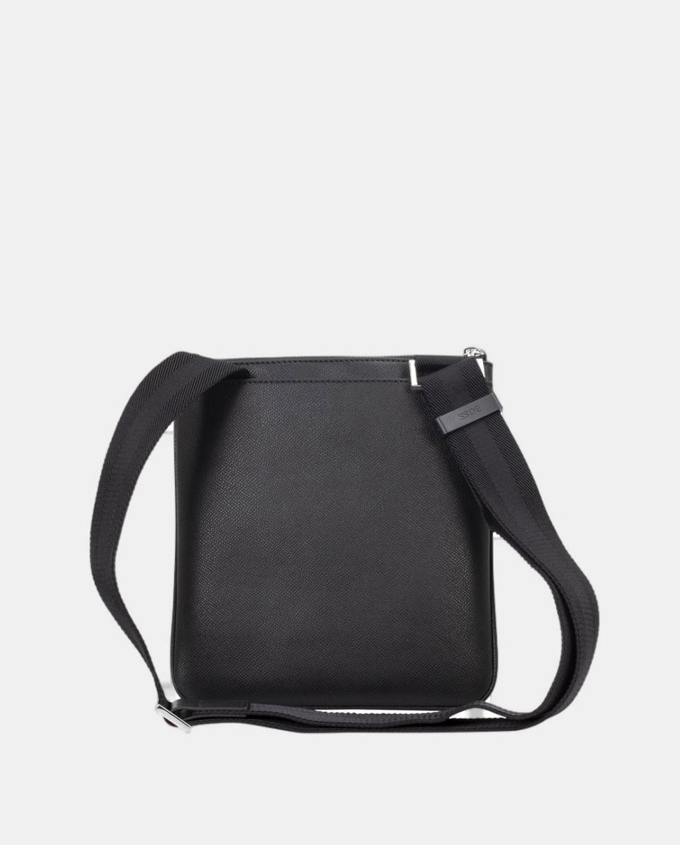 Mala a Tiracolo em Pele Preto-2