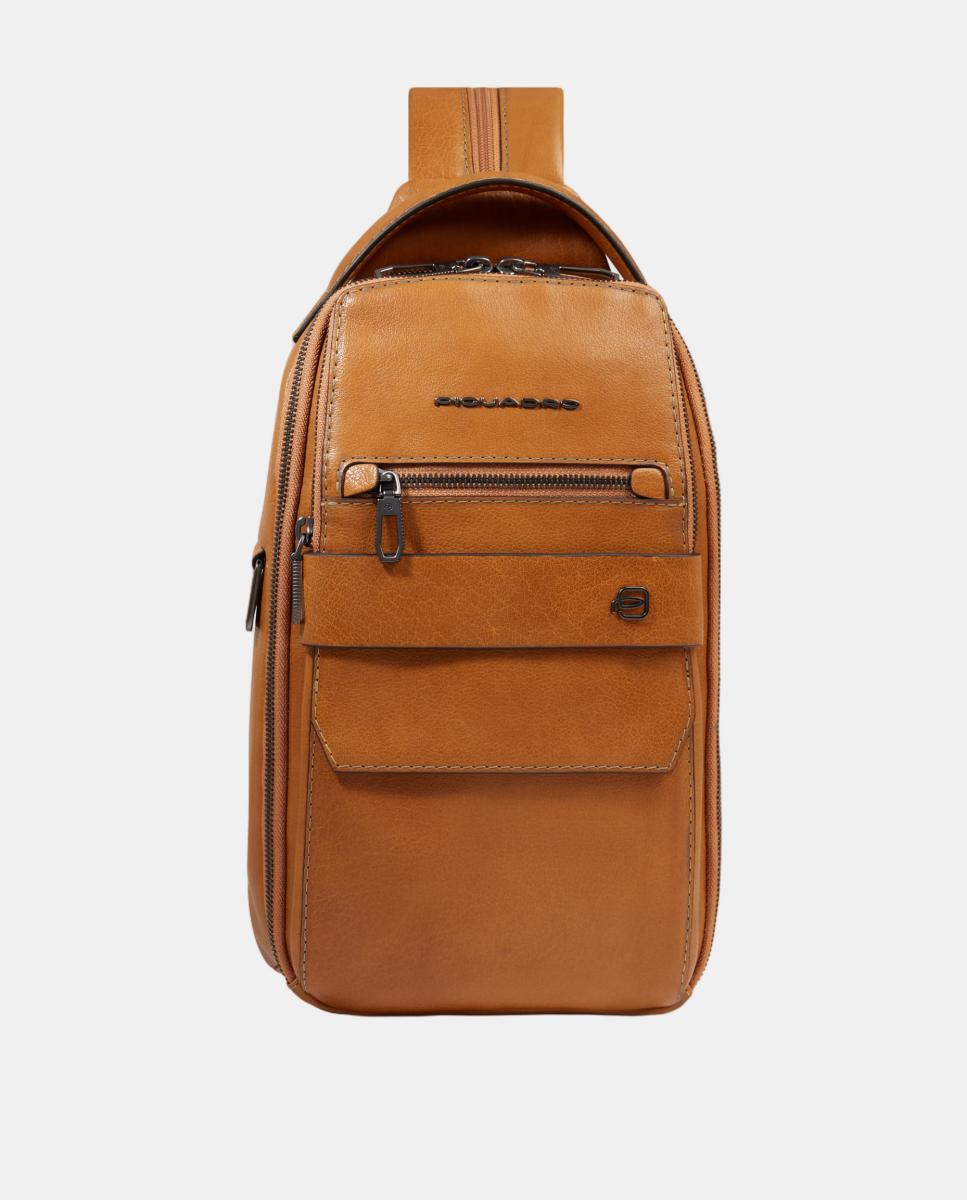 Imagem 0 de Mala a Tiracolo Conversível em Mochila em Pele para iPad® Mini Unissexo