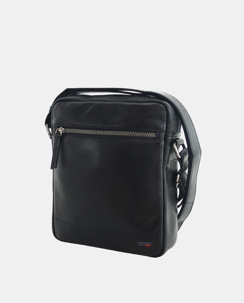 Imagen 2 de Bolso crossbody piel cuero - Privata - Negro Negro