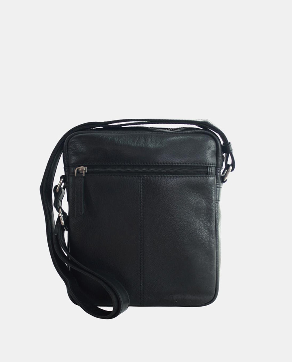 Imagen 3 de Bolso crossbody piel cuero - Privata - Negro Negro