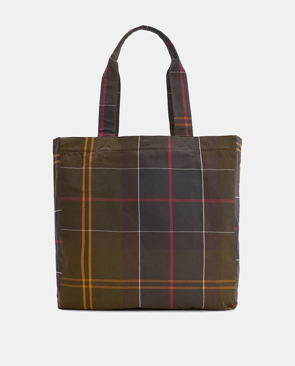 Totebag de hombre estampado clasico barrbour - Barbour - Verde Verde-4