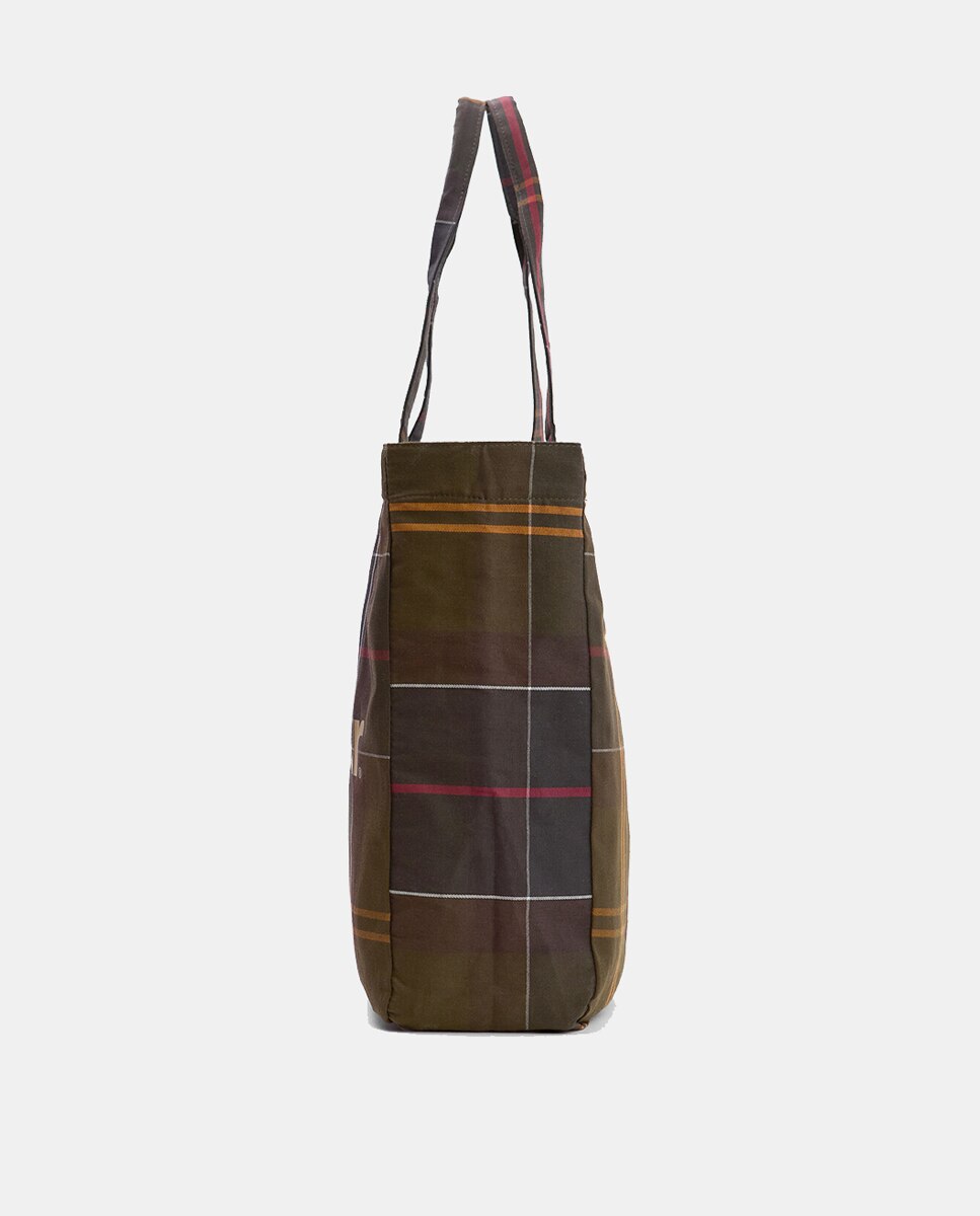 Totebag de hombre estampado clasico barrbour - Barbour - Verde Verde-5