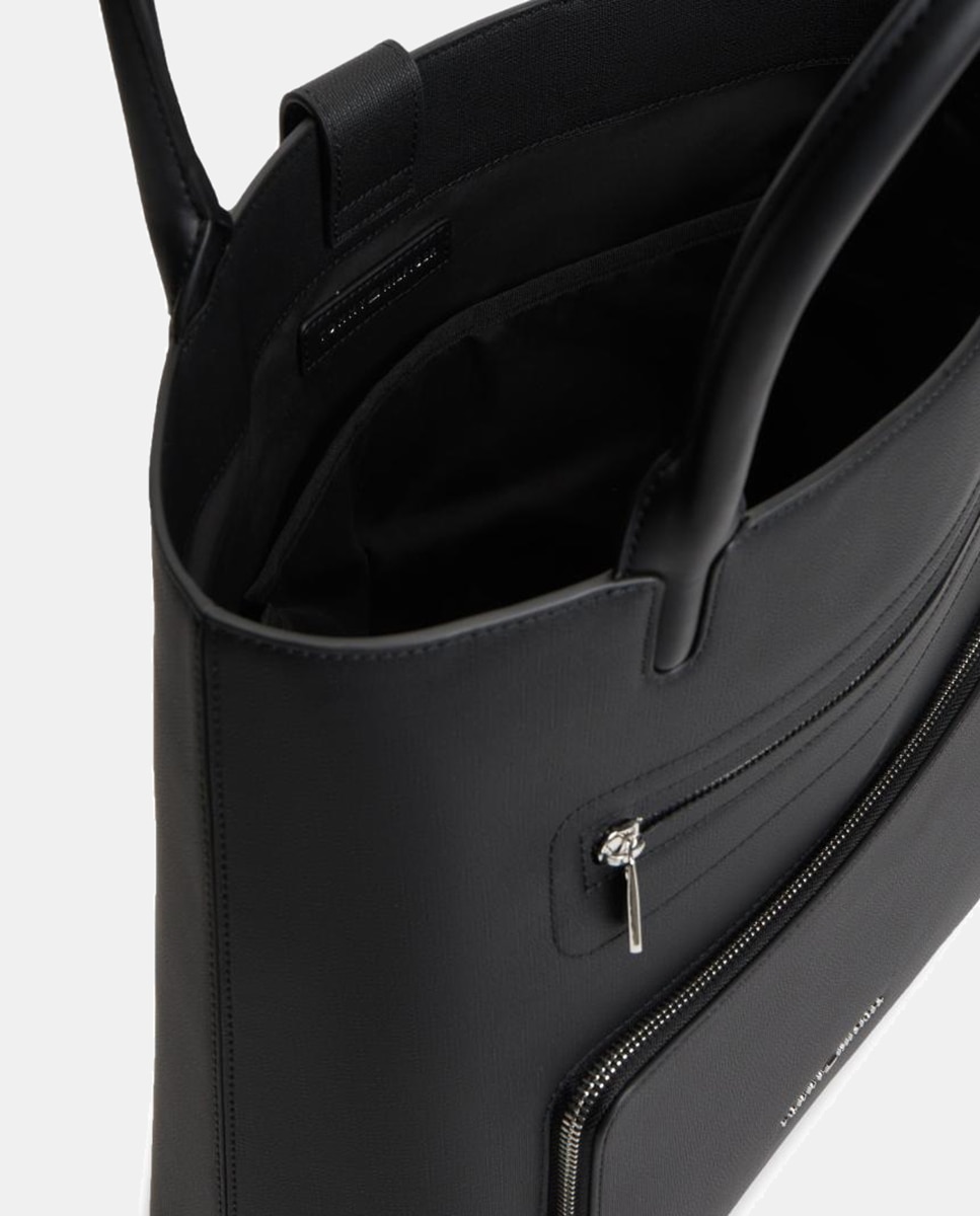 Mala Tipo Tote Preto-3