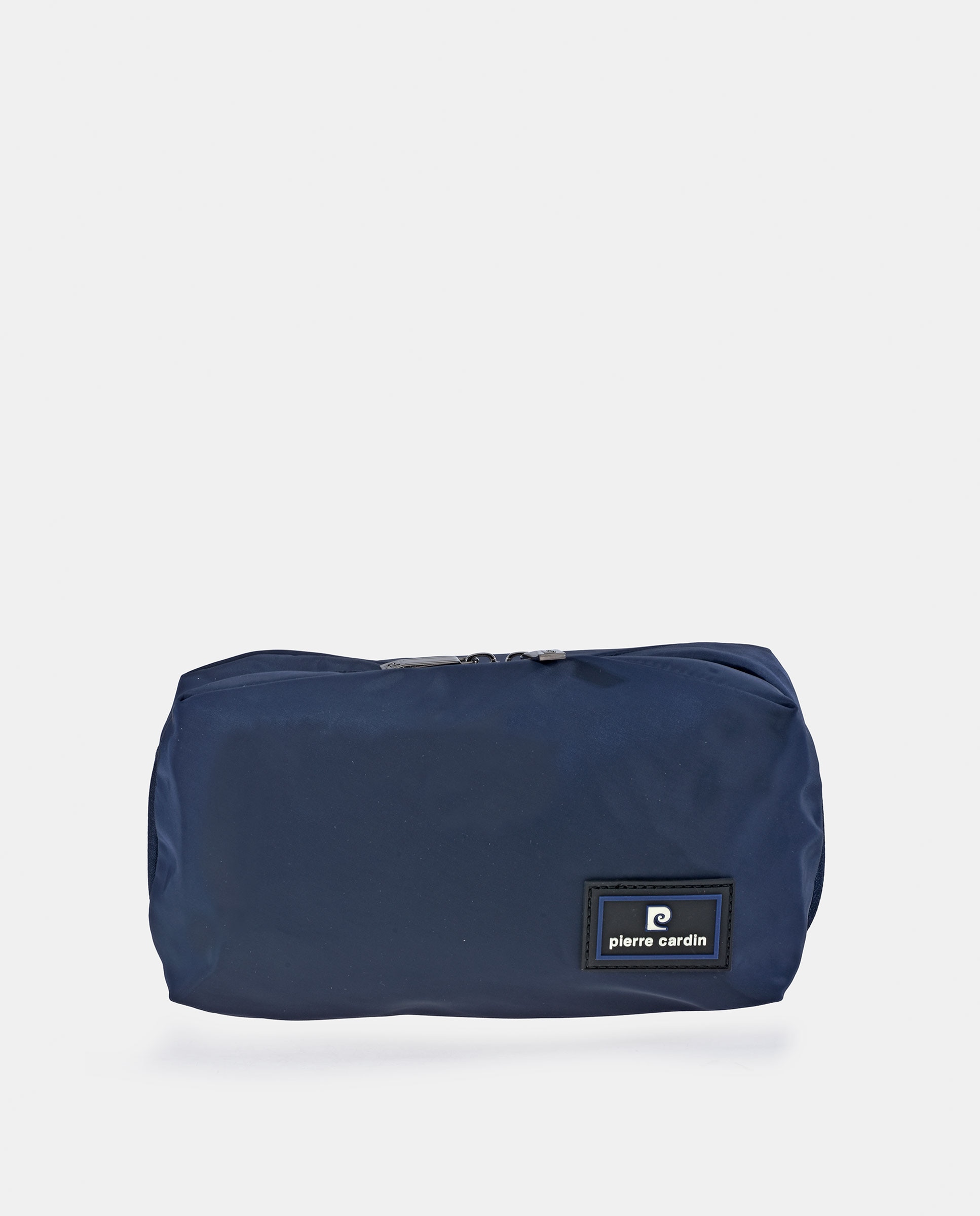 Nécessaire Unissexo em Nylon com Fecho de Correr Azul-marinho-1