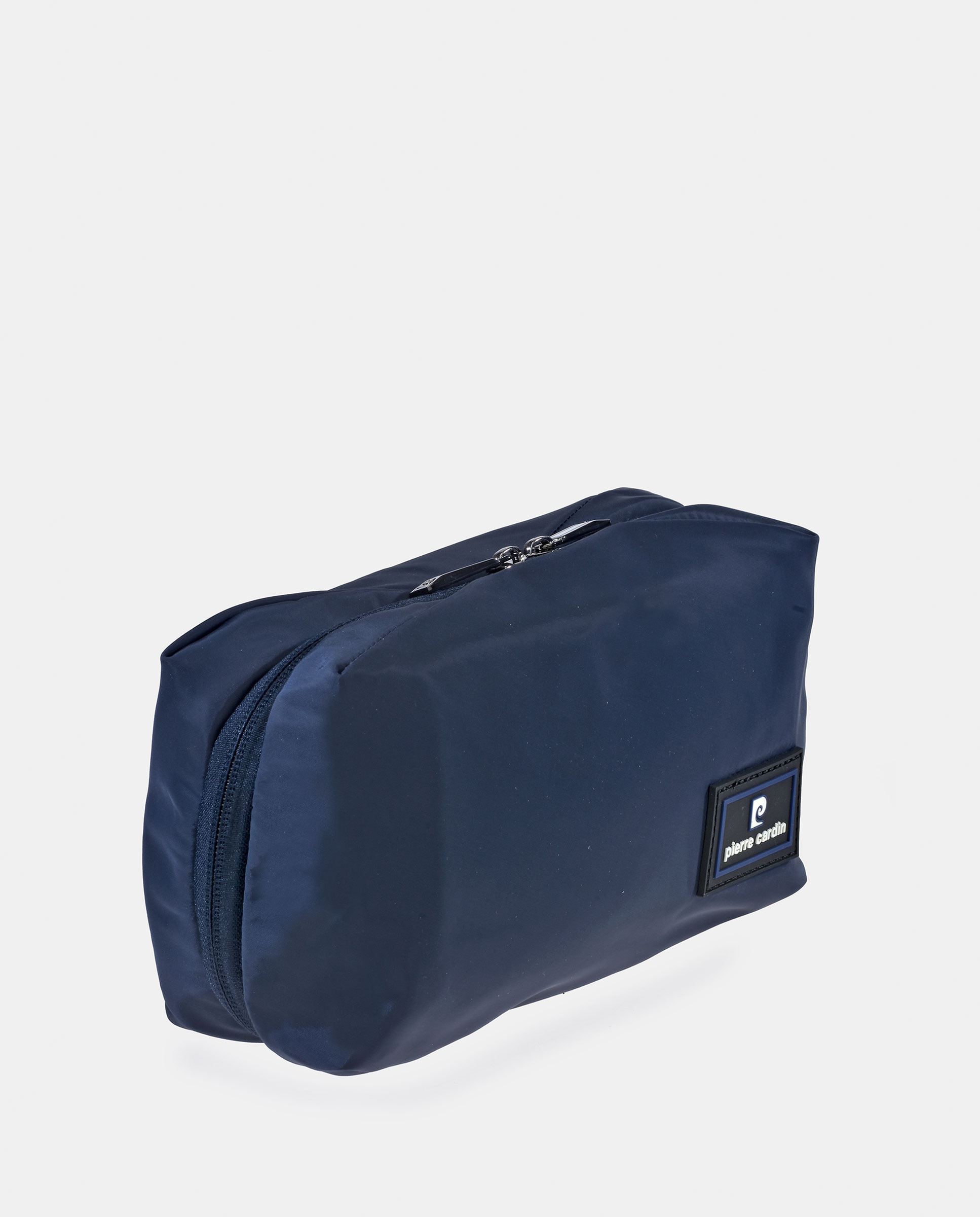 Nécessaire Unissexo em Nylon com Fecho de Correr Azul-marinho-2