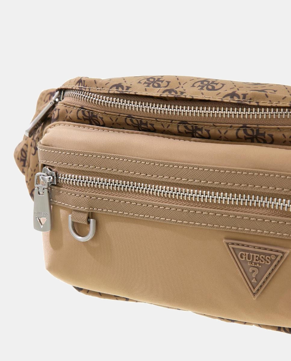 Bolsa de Cintura Berlim Castanho-4