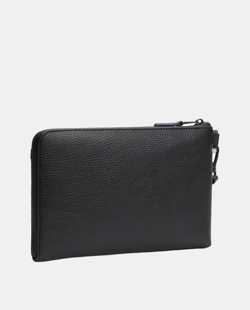 Mala Pouch em Ecopele com Logótipo Preto-4