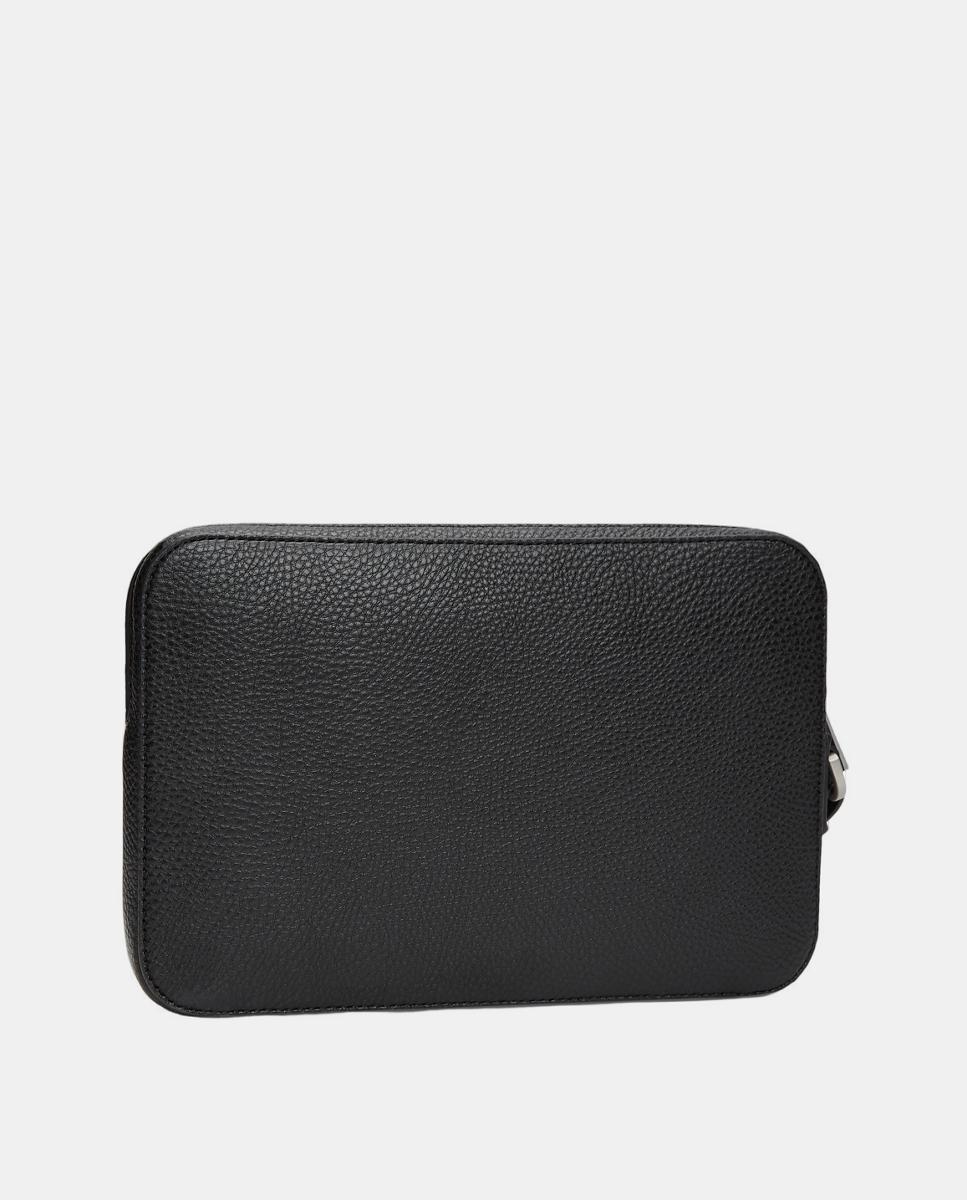 Mala Pouch em Ecopele com Logótipo Preto-3