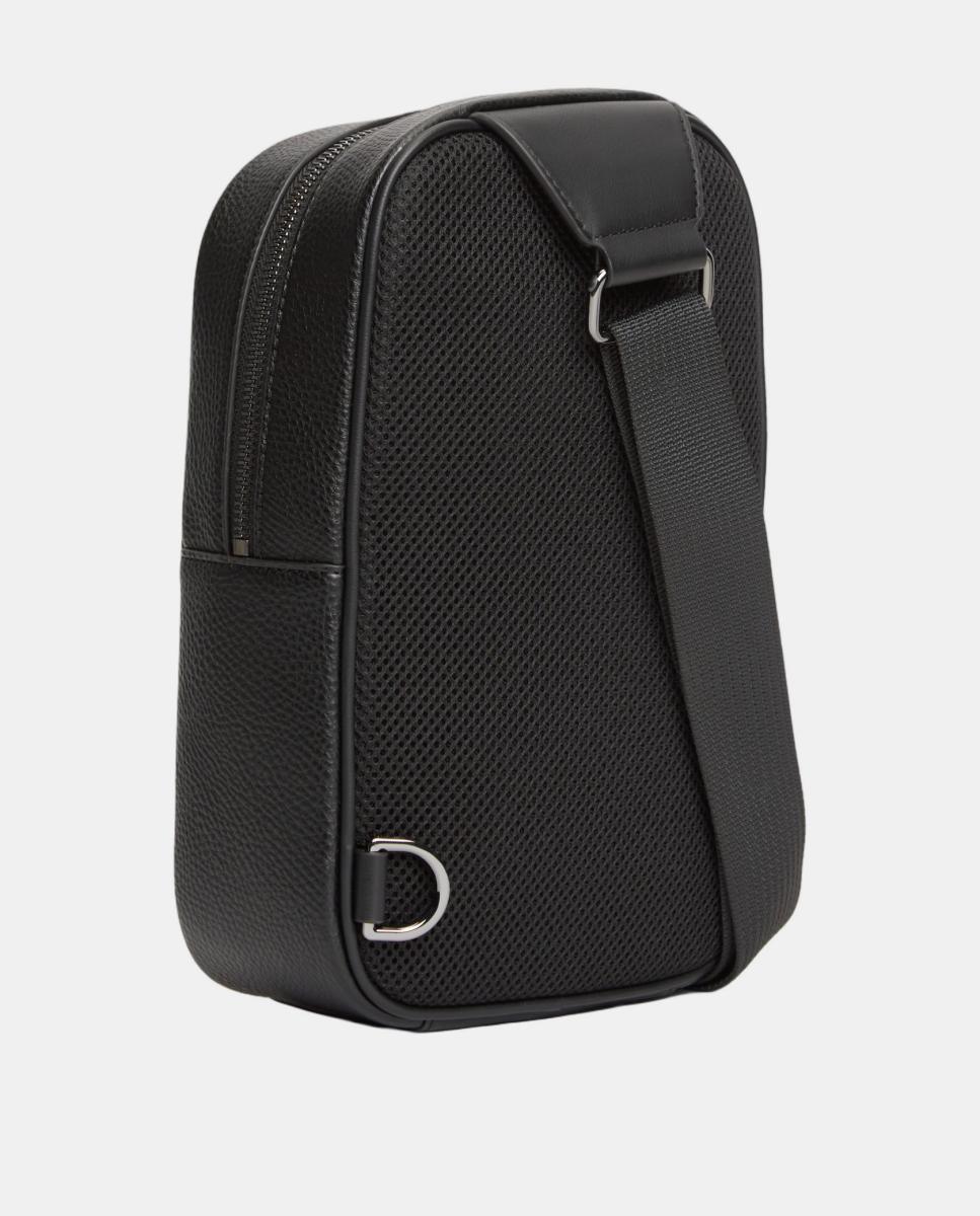 Mala a Tiracolo Cruzada Estilo Sling Pack Pretos-2