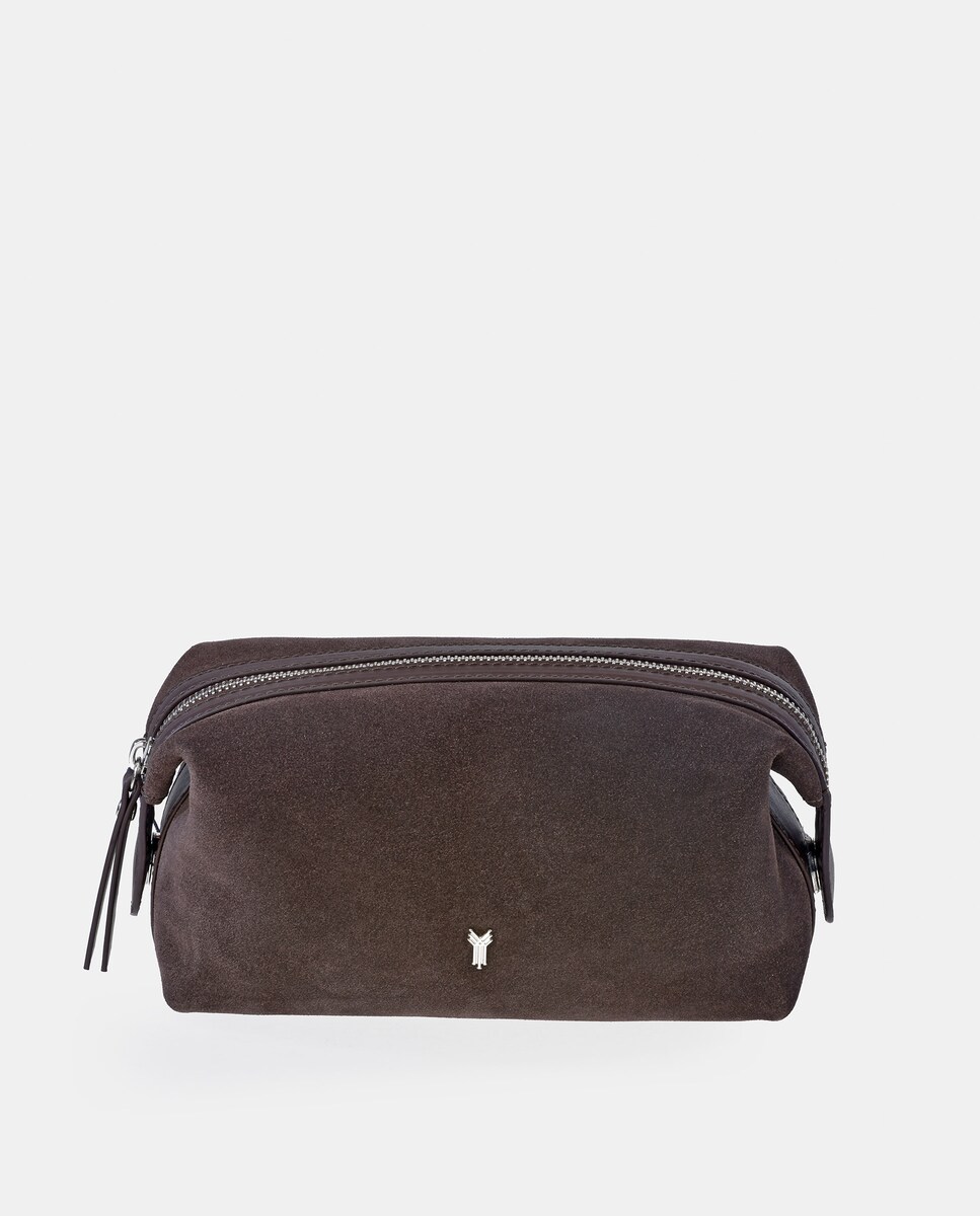 Nécessaire em Croute Castanho-1